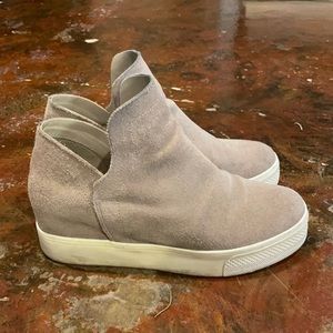 Grey Steve Madden Sneaker Heels
